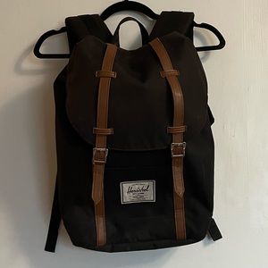Unisex Black Herschel Little America Backpack standard size